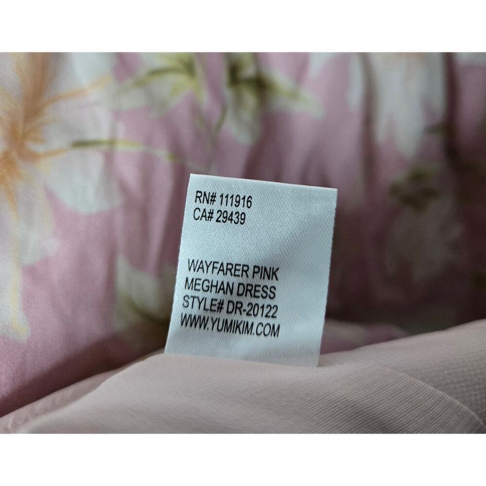 Revolve Yumi Kim Meghan Dress in Wayfarer Pink floral tiered Dress XL. - Picture 9 of 10